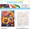 Sunflowers Paint by Numbers Kit 16x20” – Beginner DIY Canvas for Adults